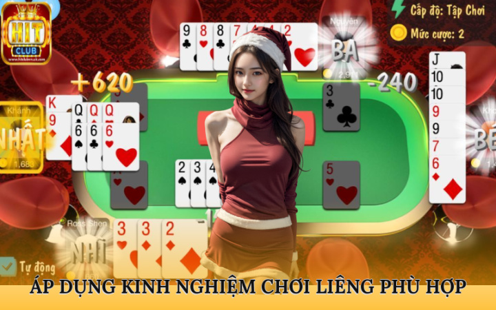 Áp dụng kinh nghiệm chơi liêng phù hợp theo từng tình huống cụ thể